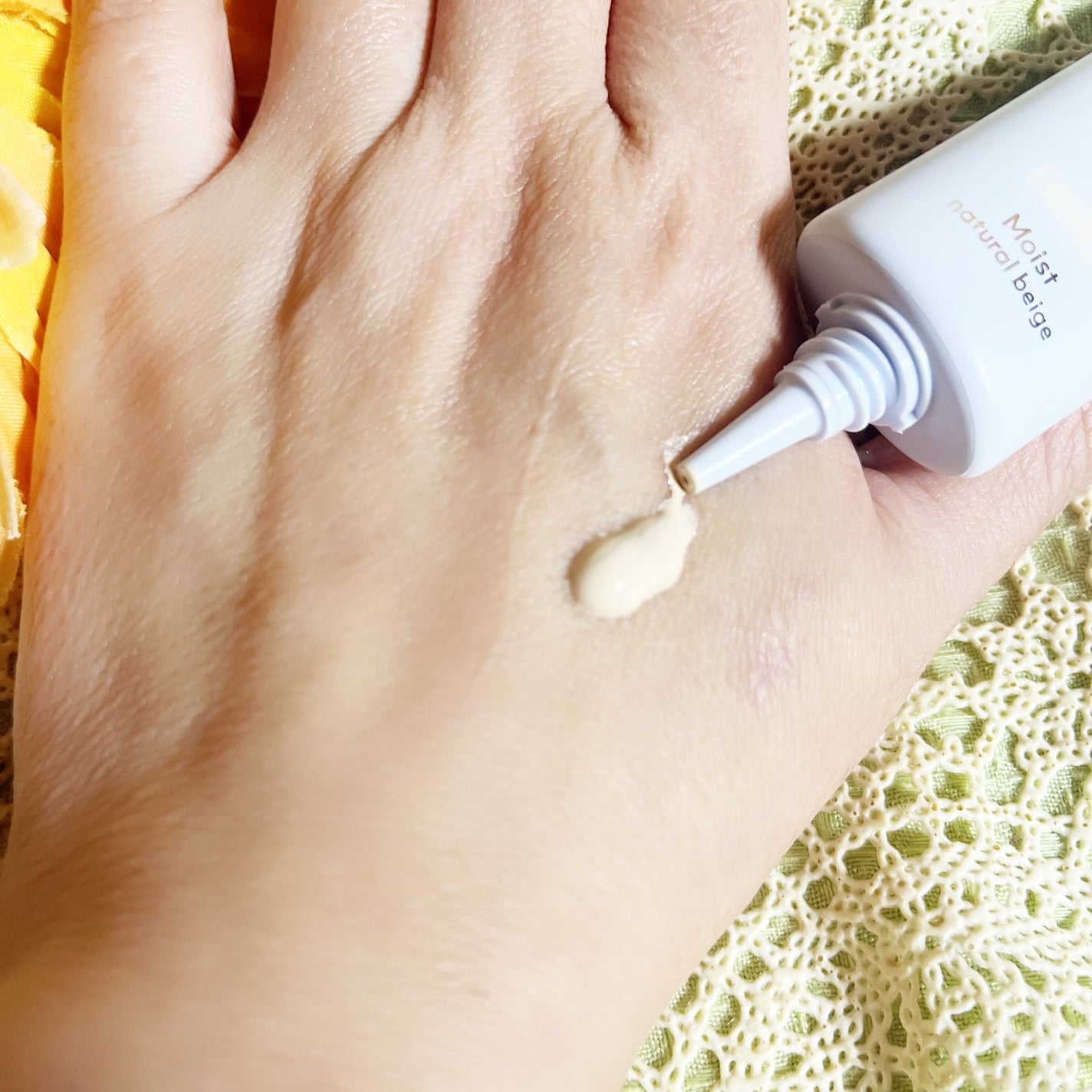 メイクアップ クリーム モイスト/ナチュラグラッセ/化粧下地を使ったクチコミ(3枚目)