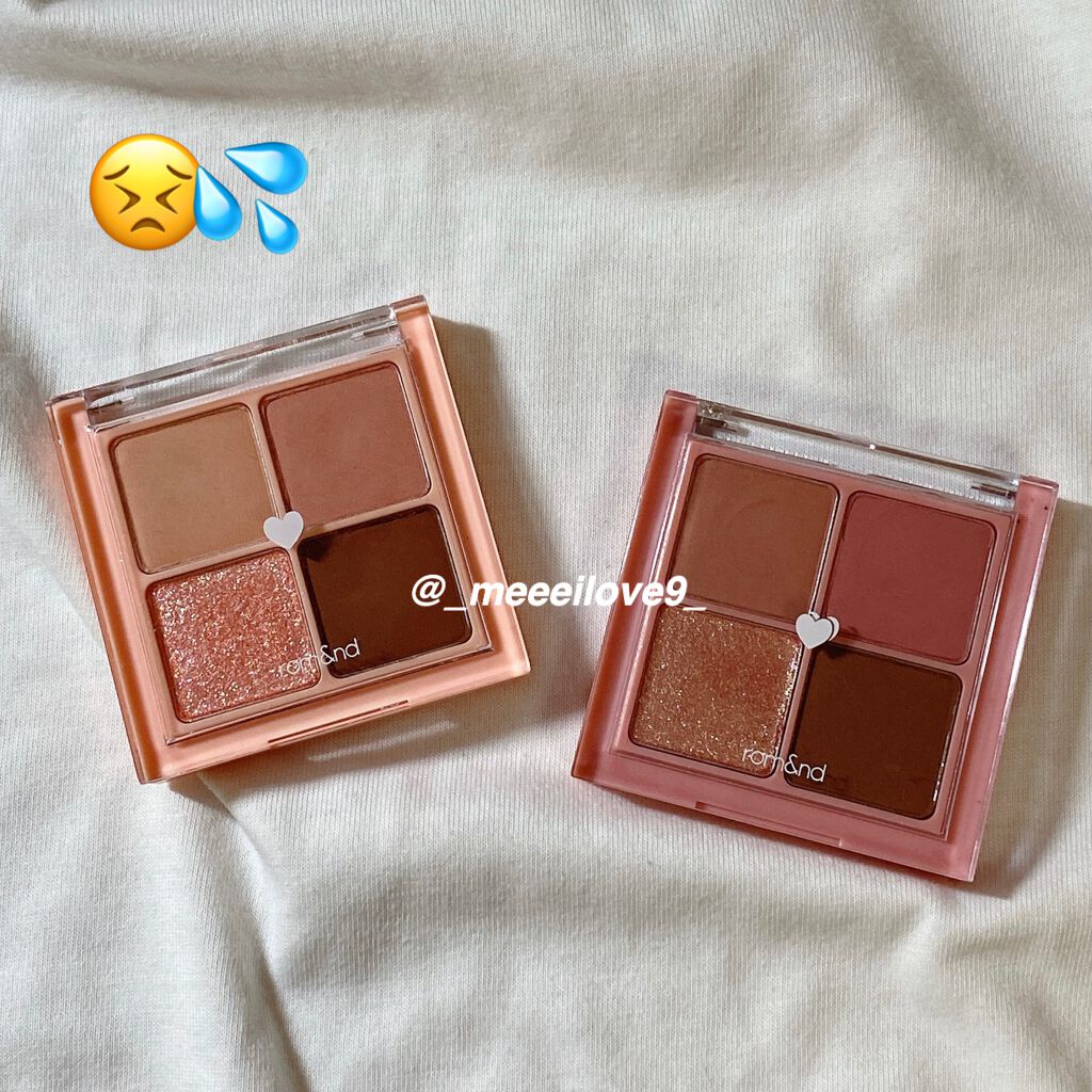 ベターザンアイズ/rom&nd/アイシャドウパレットを使ったクチコミ(1枚目)