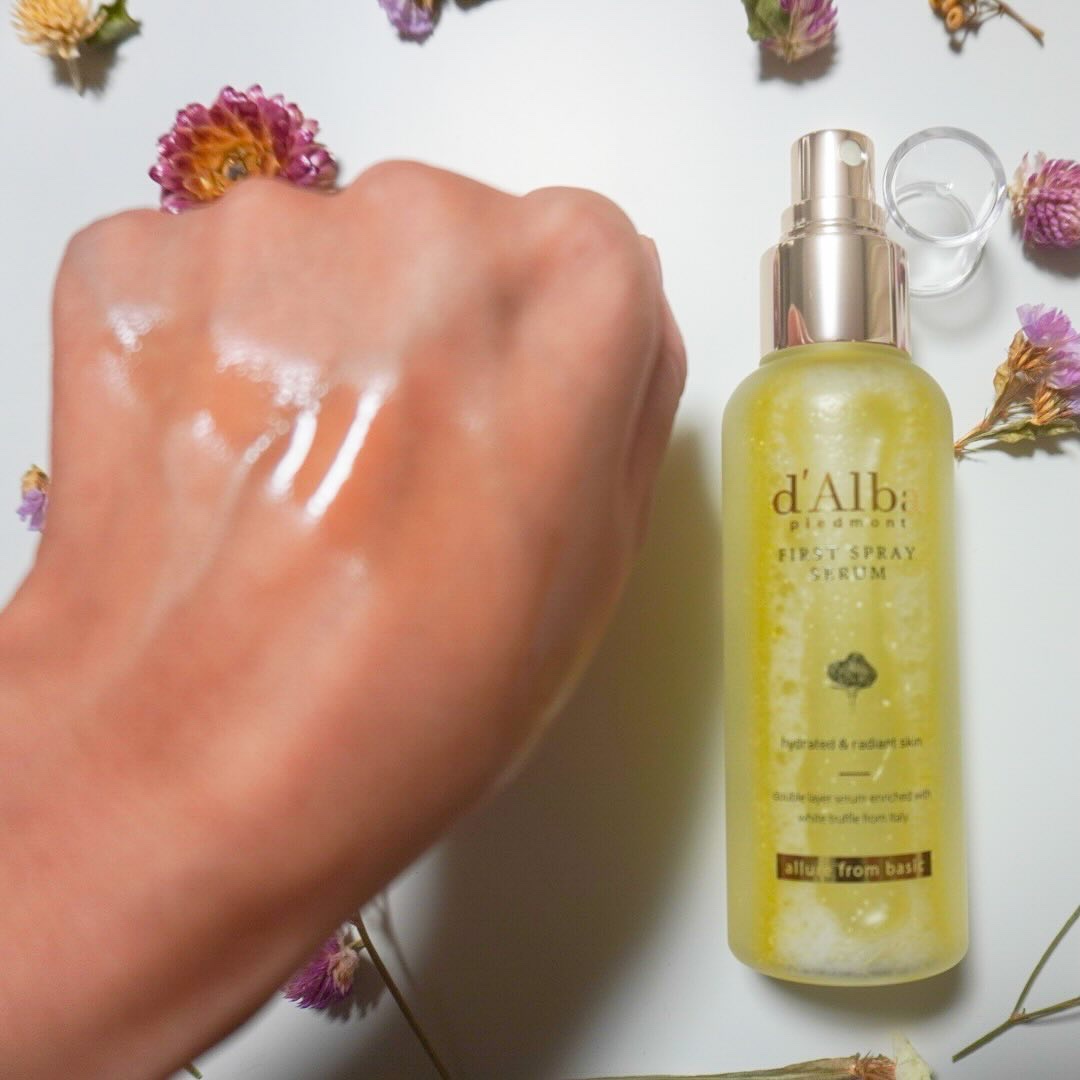 ダルバ ホワイトトリュフファーストスプレーセラム/ダルバ/ミスト状化粧水を使ったクチコミ（3枚目）