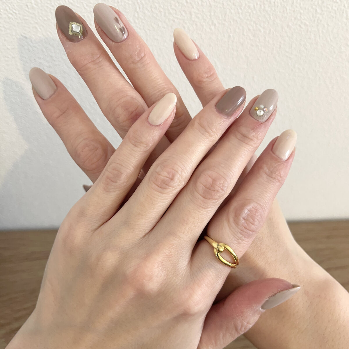 ワンステップカラージェル A500/irogel(イロジェル)/ジェルネイルを使ったクチコミ（2枚目）