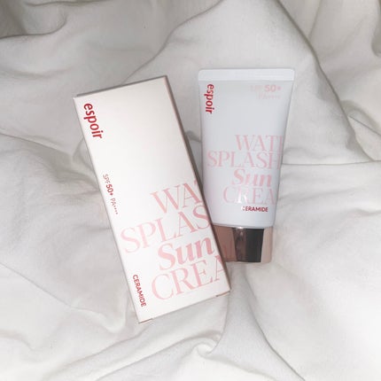 ウォータースプラッシュサンクリーム セラミド/espoir/日焼け止めクリームを使ったクチコミ(1枚目)