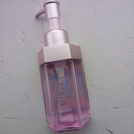 ミラクル シャイン ヘアオイル/&Prism/ヘアオイルを使ったクチコミ(3枚目)