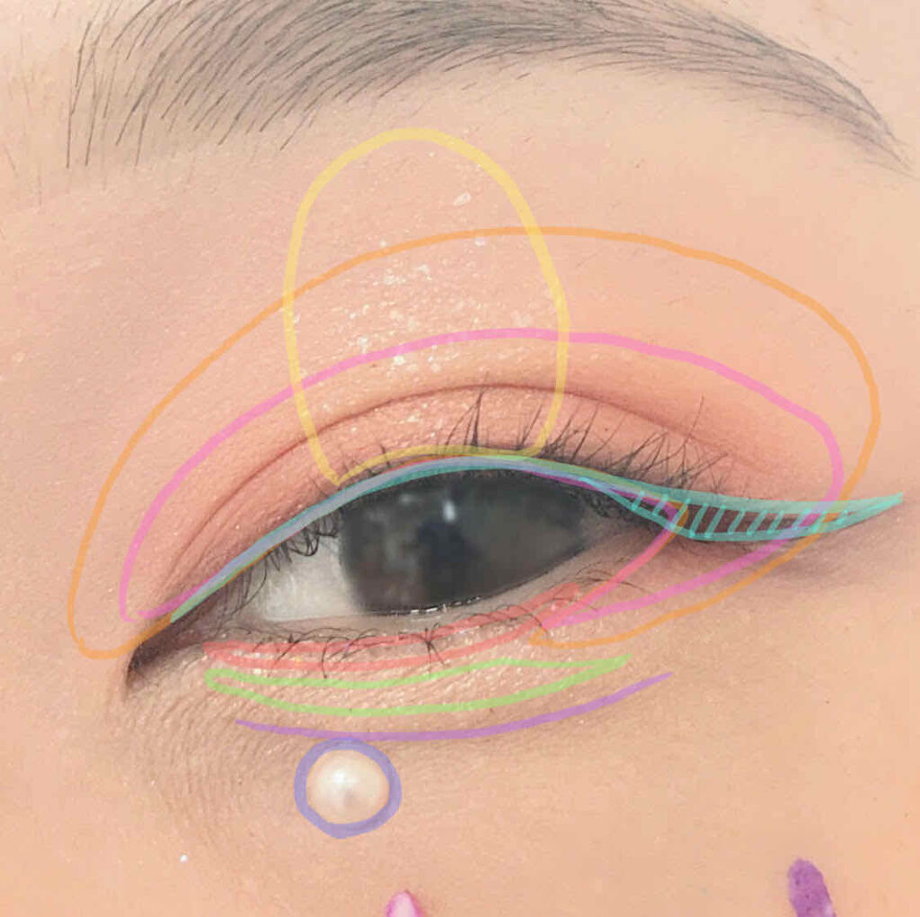 バレンタインボックス3ローズモーメント/VAVI MELLO/アイシャドウパレットを使ったクチコミ（3枚目）