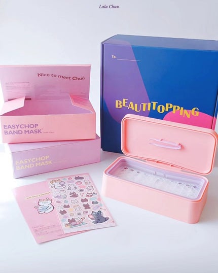 イージーチョップバンドマスク ユースシェーパー/lalachuu/シートマスク・パックを使ったクチコミ(9枚目)