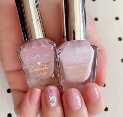 カラフルネイルズ/キャンメイク/マニキュアを使ったクチコミ(1枚目)