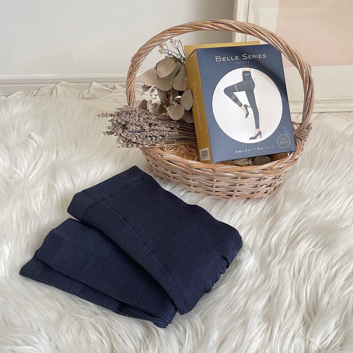 ベルシアーリブステッチ/BELLE SERIES/着圧ソックス・レギンスを使ったクチコミ(2枚目)