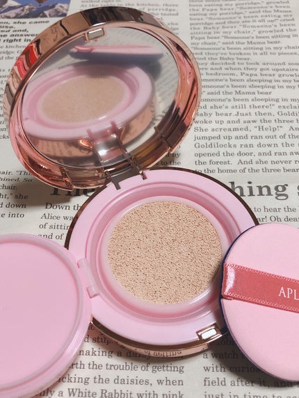 ピンクティーツリーカバークッション/APLIN/クッションファンデーションを使ったクチコミ(2枚目)