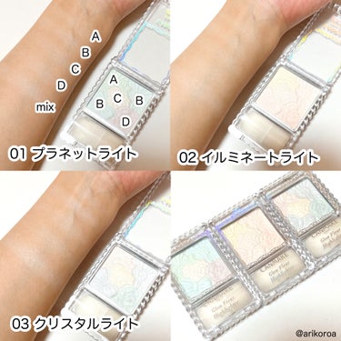 グロウフルールハイライター|キャンメイクの人気色を比較 - CANMAKEの