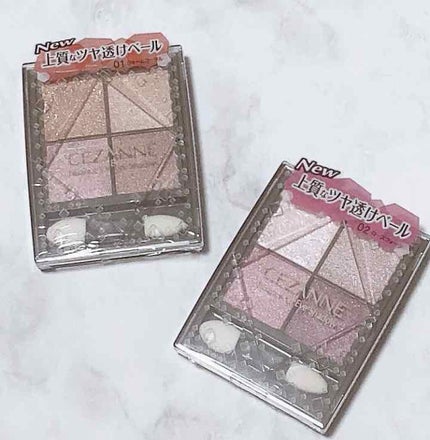 ニュアンスオンアイシャドウ/CEZANNE/アイシャドウパレットを使ったクチコミ(5枚目)