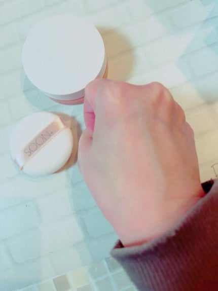 SOON+ プロバイオティクスミューンパウダー/soon+/ルースパウダーを使ったクチコミ(4枚目)