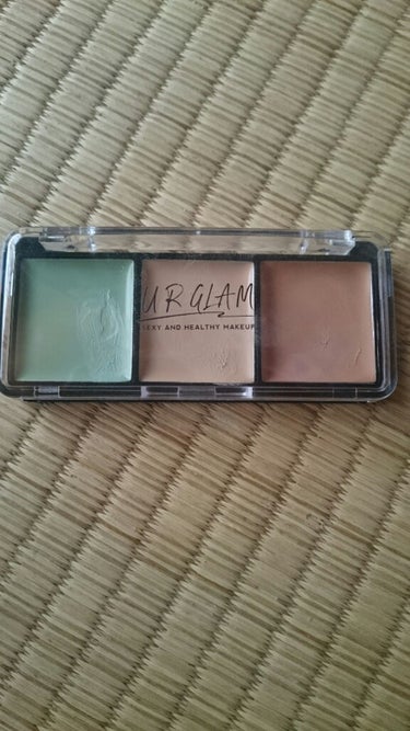 UR GLAM　CONCEALER PALETTE/U R GLAM/パレットコンシーラーを使ったクチコミ（1枚目）