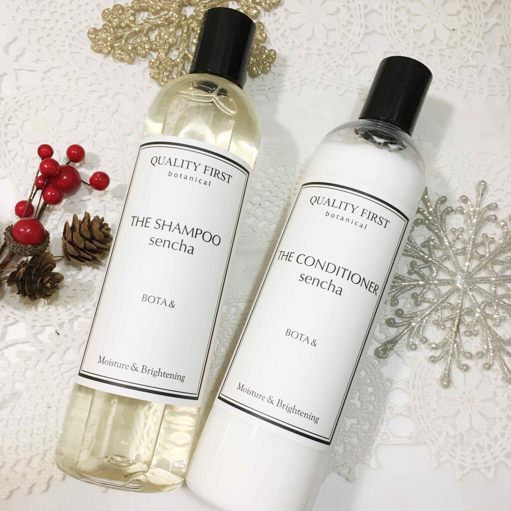 ボタアンド ザ シャンプー <sencha>/クオリティファースト/市販シャンプーを使ったクチコミ（1枚目）
