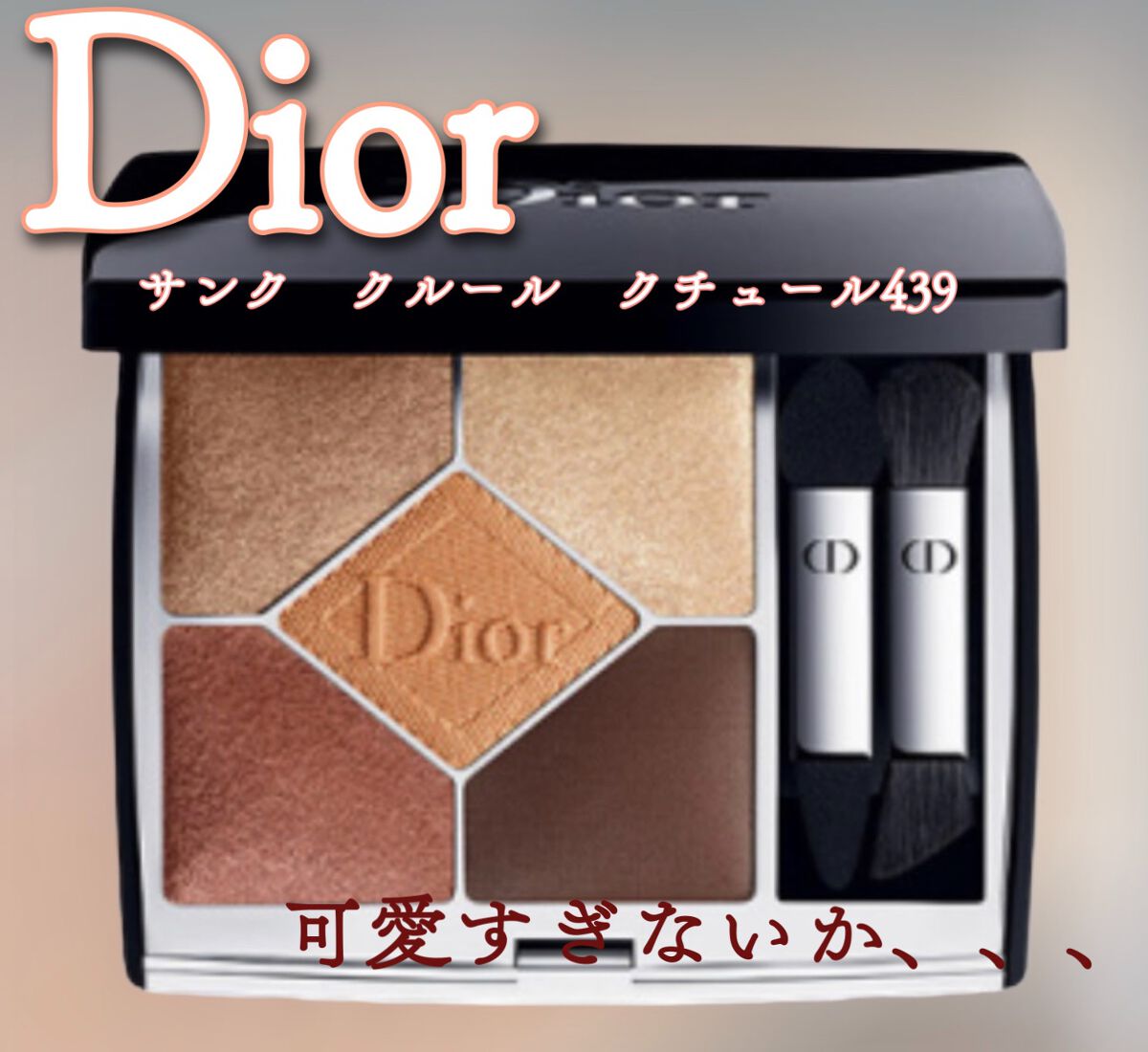 【旧】サンク クルール クチュール/Dior/アイシャドウパレットを使ったクチコミ(1枚目)