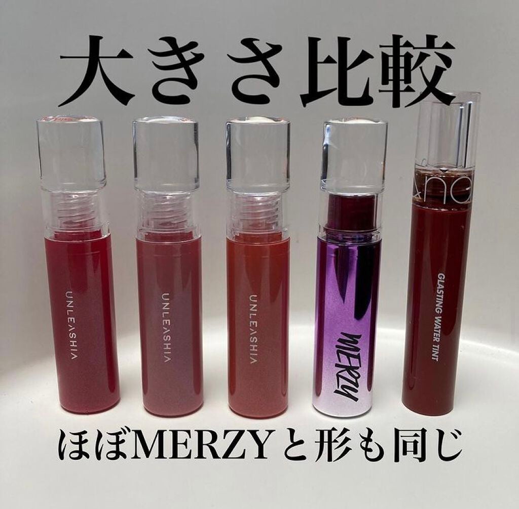 ノンスティッキーダズルティント/unleashia/リップティントを使ったクチコミ(3枚目)