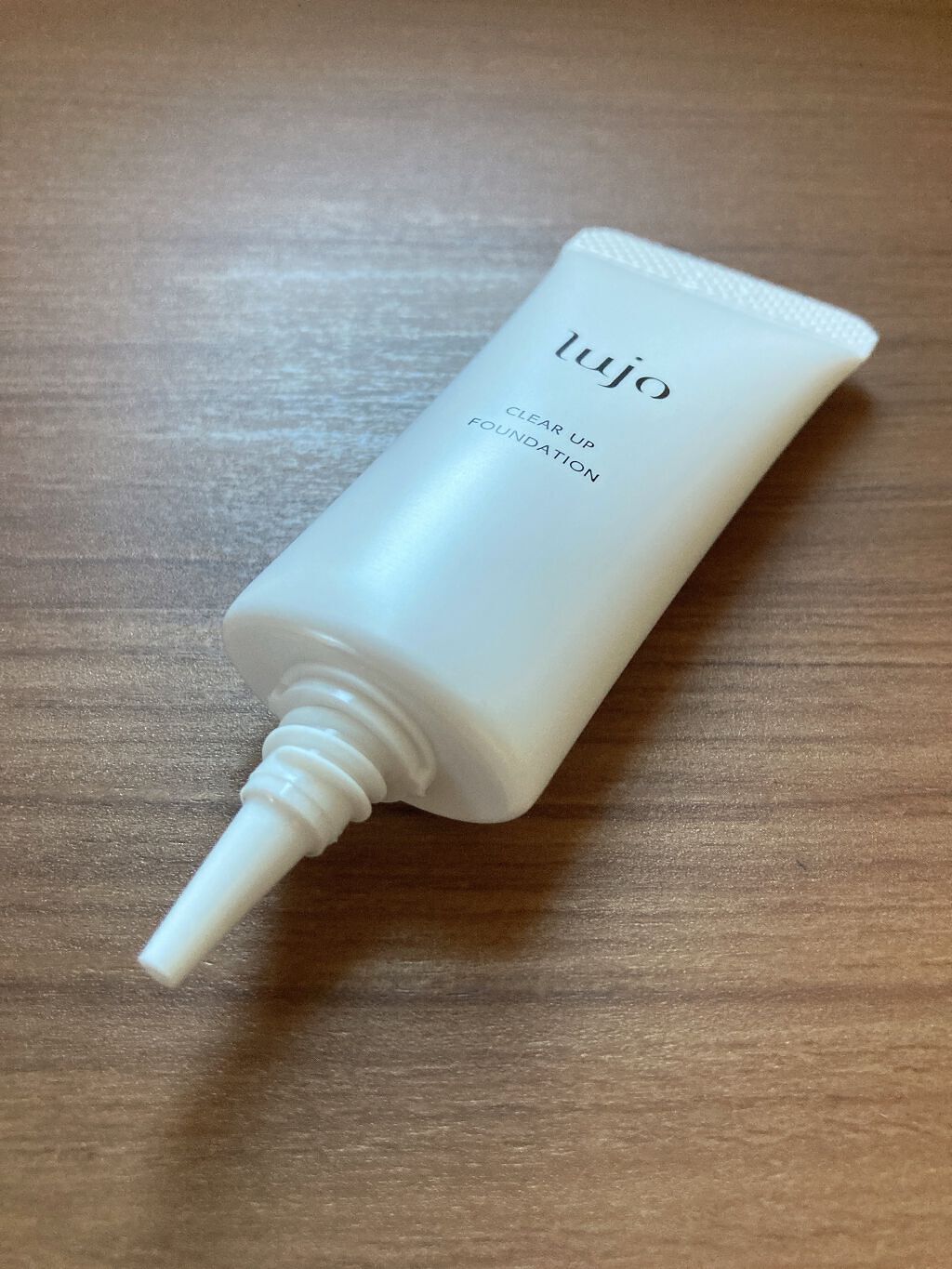 クリアアップ ファンデーション/lujo/クリーム・エマルジョンファンデーションを使ったクチコミ（2枚目）
