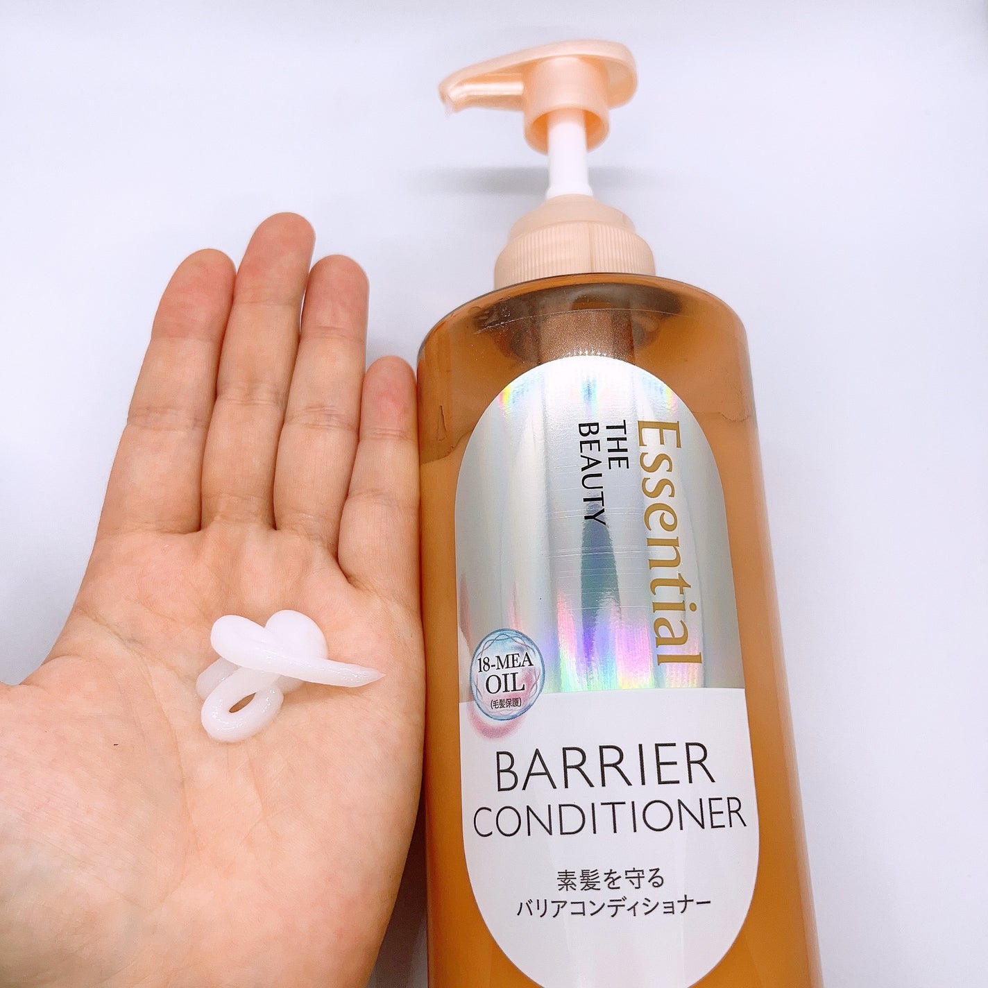 ザビューティ 髪のキメ美容素髪を守る バリアシャンプー/コンディショナー/エッセンシャル/シャンプー・コンディショナーを使ったクチコミ(3枚目)