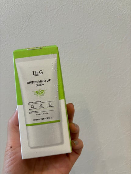 グリーンマイルドアップサンプラス/Dr.G/日焼け止めクリームを使ったクチコミ(5枚目)