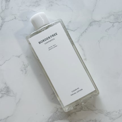 クリアVCフェイシャルローション/BORDER FREE cosmetics/化粧水を使ったクチコミ(1枚目)