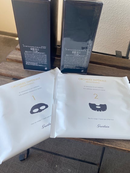 オーキデ アンペリアル ザ ラディアンス マスク/GUERLAIN/シートマスク・パックを使ったクチコミ(2枚目)