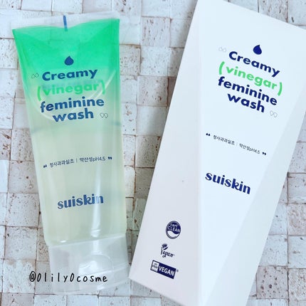 クリーミービネガーフェミニンウォッシュ/suiskin/ボディソープを使ったクチコミ(5枚目)