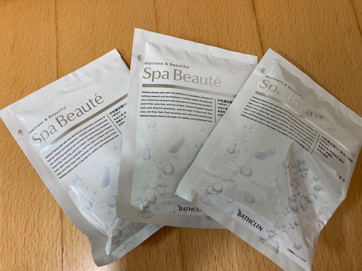 spa beaute/バスクリン/炭酸系入浴剤を使ったクチコミ(4枚目)