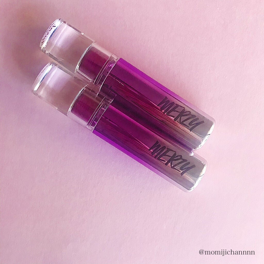 オーロラ デュイ ティント/MERZY/リップティントを使ったクチコミ(4枚目)