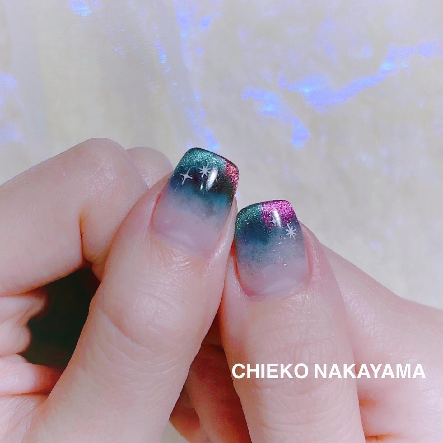 なかやまちえこ on LIPS 「Newmynails🪄⠀⠀#youtubeにライブ動画ございま..」(3枚目)