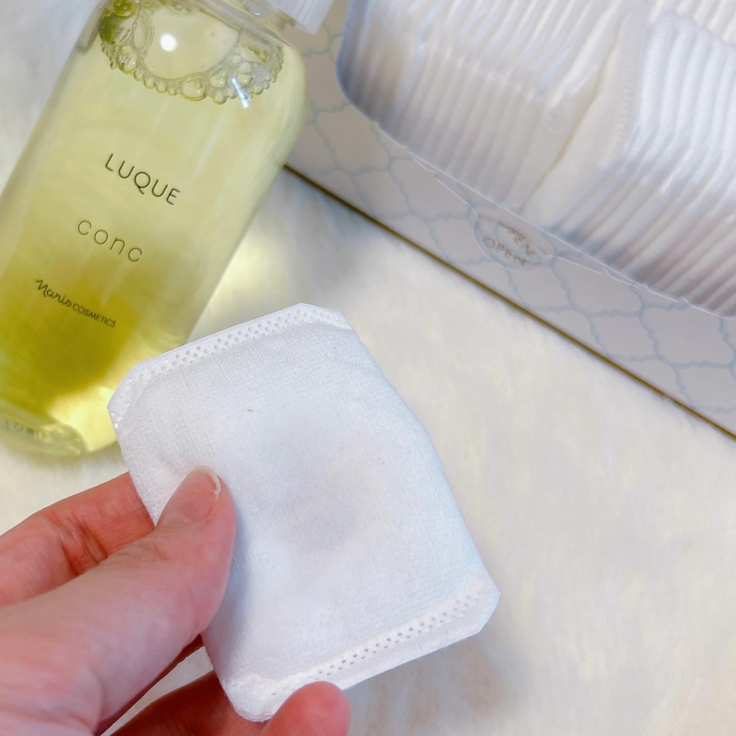 ルクエ コンク/ナリス化粧品/拭き取り化粧水を使ったクチコミ（3枚目）