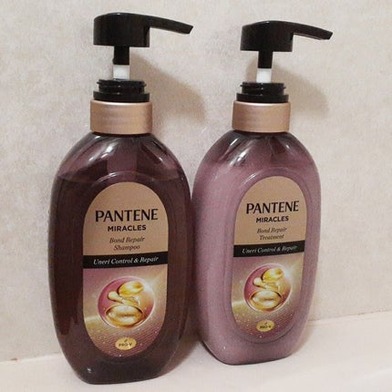 ミラクルズ うねりコントロール&リペア ボンドリペア シャンプー/トリートメント/パンテーン/市販シャンプーを使ったクチコミ(7枚目)