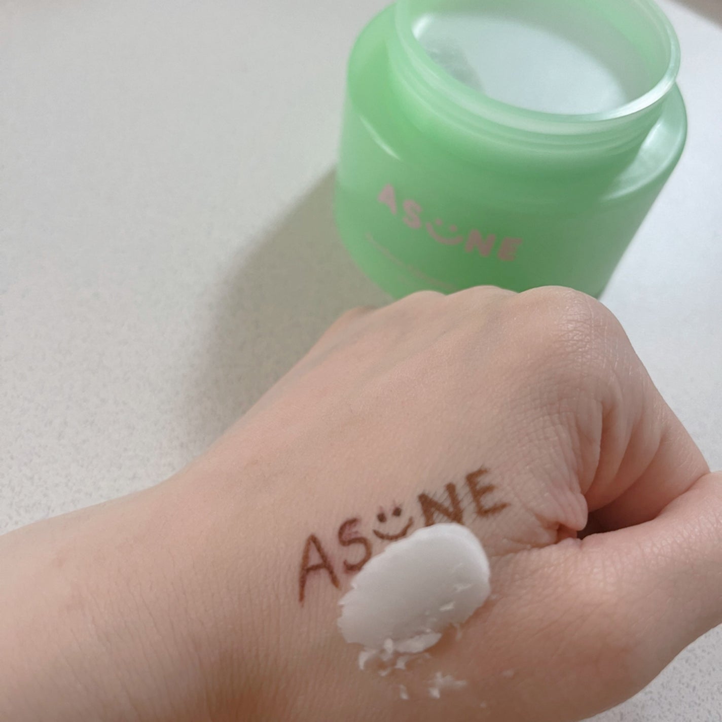 バンブークレンジングバーム/ASUNE /クレンジングバームを使ったクチコミ(5枚目)