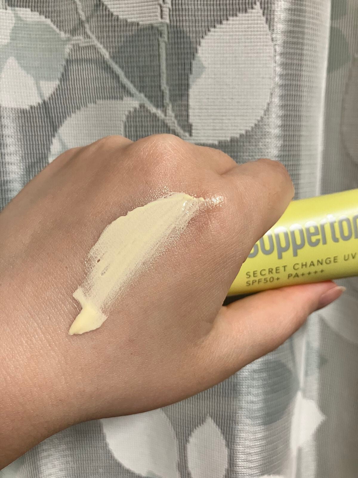 コパトーン シークレットチェンジUV イエローベルベット/コパトーン/日焼け止めジェルを使ったクチコミ(3枚目)