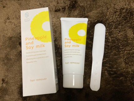 パイナップル豆乳除毛クリーム/鈴木ハーブ研究所/除毛クリームを使ったクチコミ(1枚目)