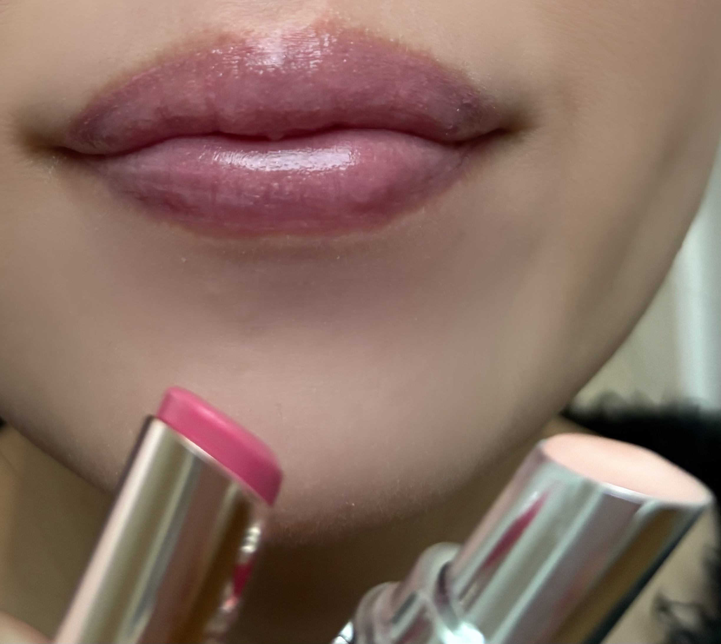 ピュアリーステイルージュ PK-313/コフレドール/口紅を使ったクチコミ（3枚目）