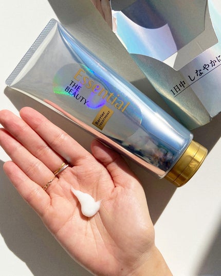 髪のキメ美容バリアトリートメント/エッセンシャル/洗い流すヘアトリートメントを使ったクチコミ(3枚目)