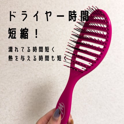 スピードドライ/ウェットブラシ/ヘアブラシを使ったクチコミ(1枚目)
