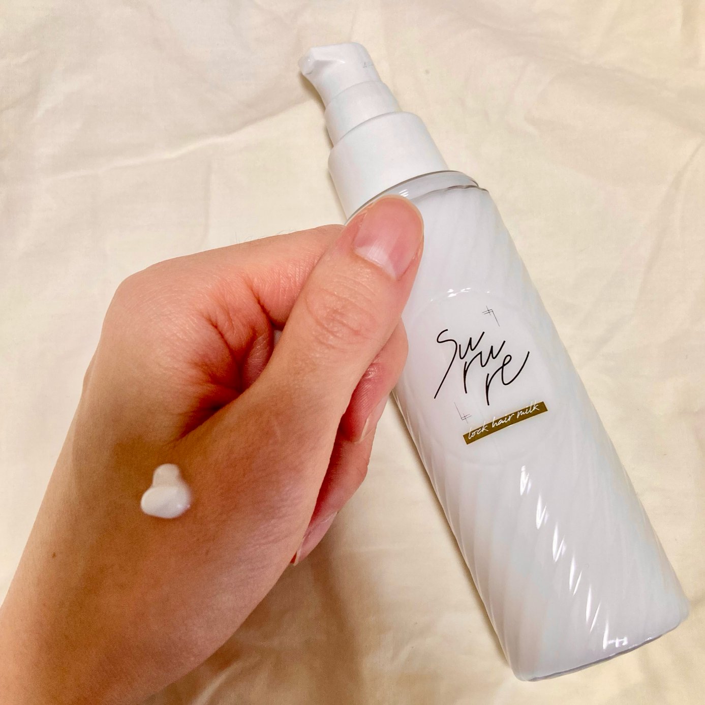 ロックミルク/SURURE/ヘアミルクを使ったクチコミ（2枚目）