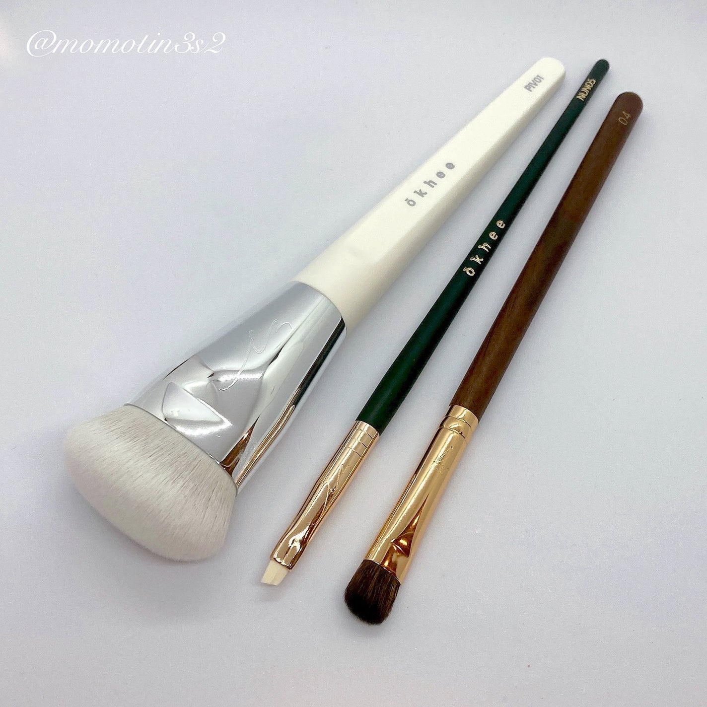 okhee 白玉ファンデーションブラシ/SOOA DOR/メイクブラシを使ったクチコミ(5枚目)
