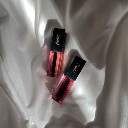 ルージュ ピュールクチュール ヴェルニ ウォーターステイン/YVES SAINT LAURENT BEAUTE/口紅を使ったクチコミ(1枚目)