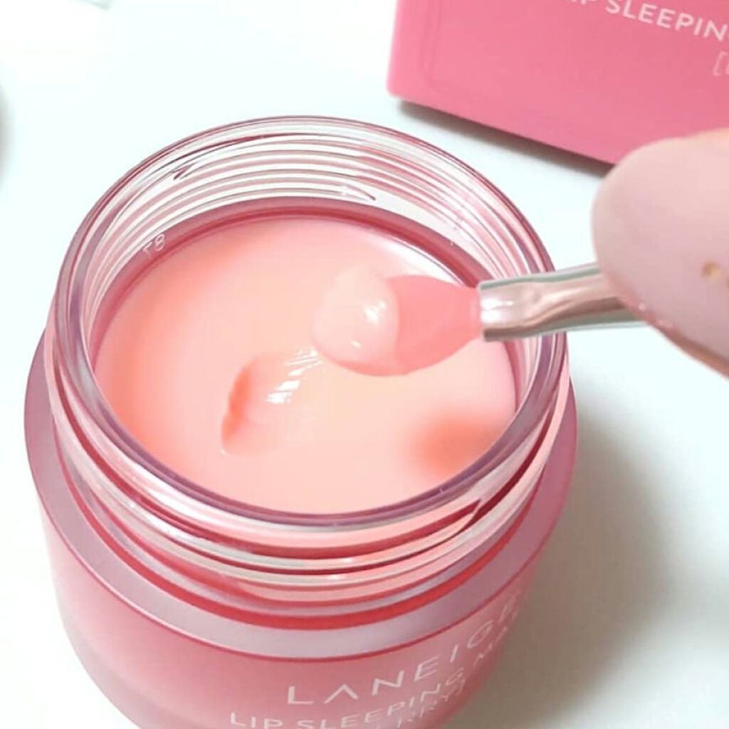 リップスリーピングマスク/LANEIGE/リップバームを使ったクチコミ(4枚目)