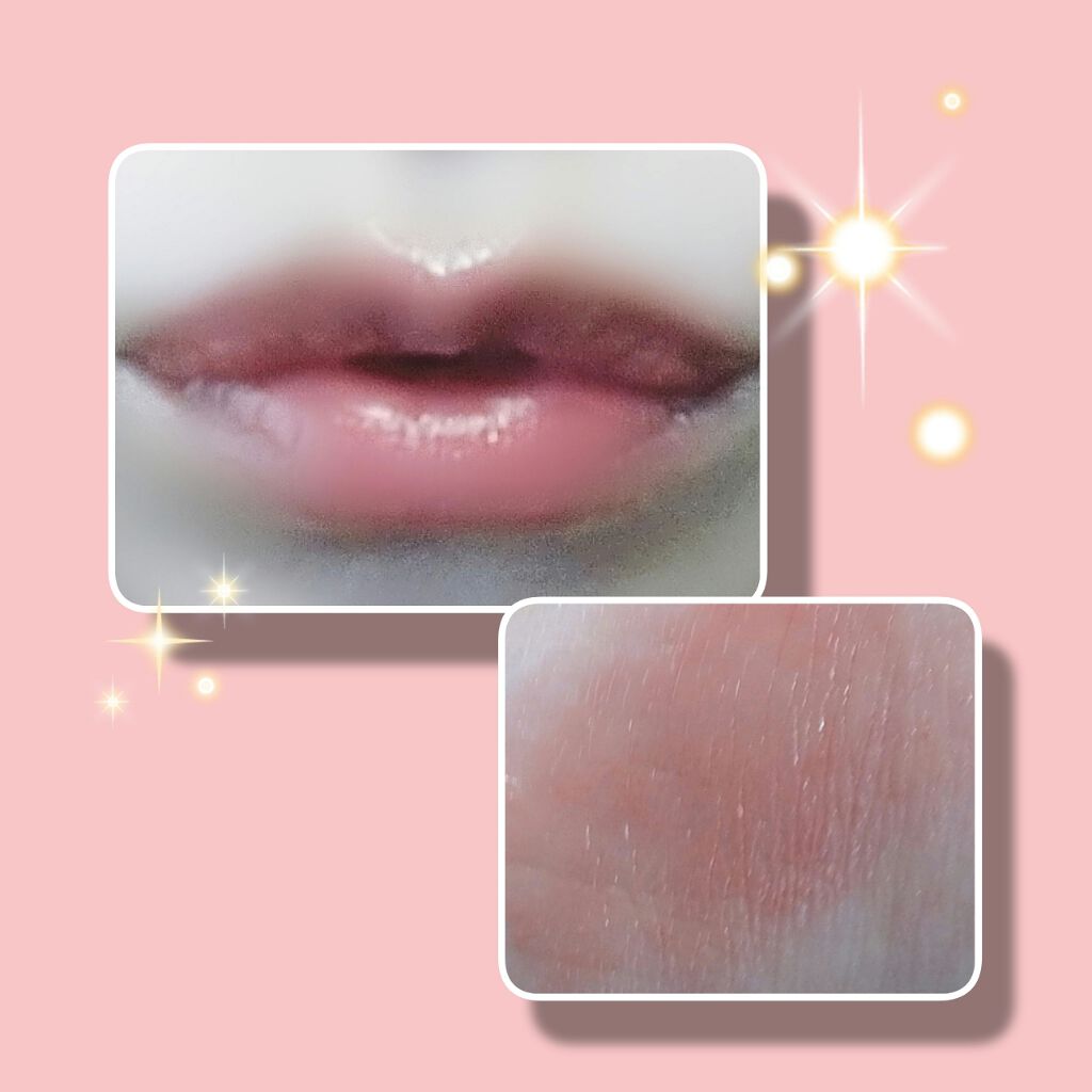 ラスティンググロスリップ/CEZANNE/口紅を使ったクチコミ（3枚目）