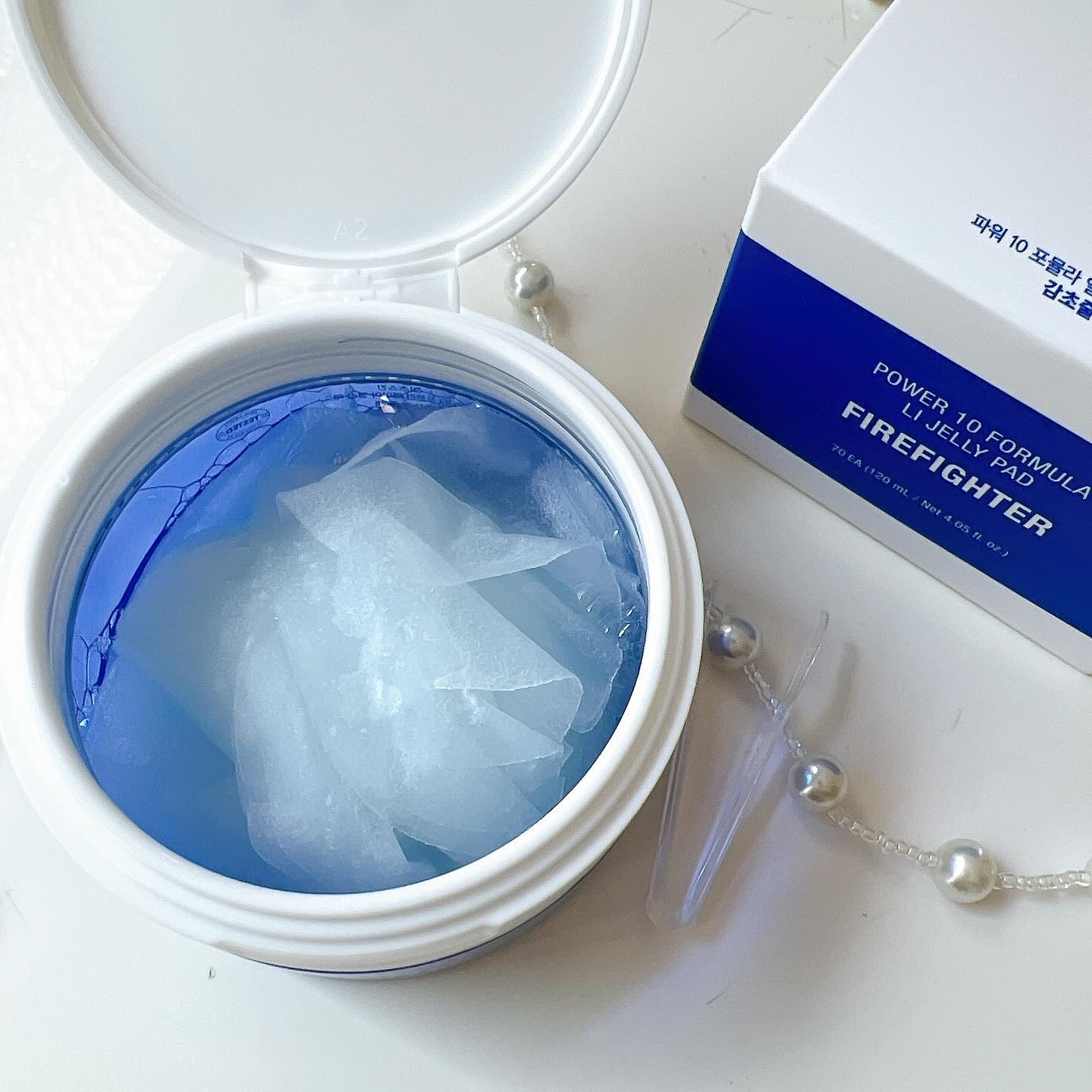 パワー10フォーミュラLIゼリーパッドカンゾウズレン /It&#39;s skin/トナーパッドを使ったクチコミ（3枚目）