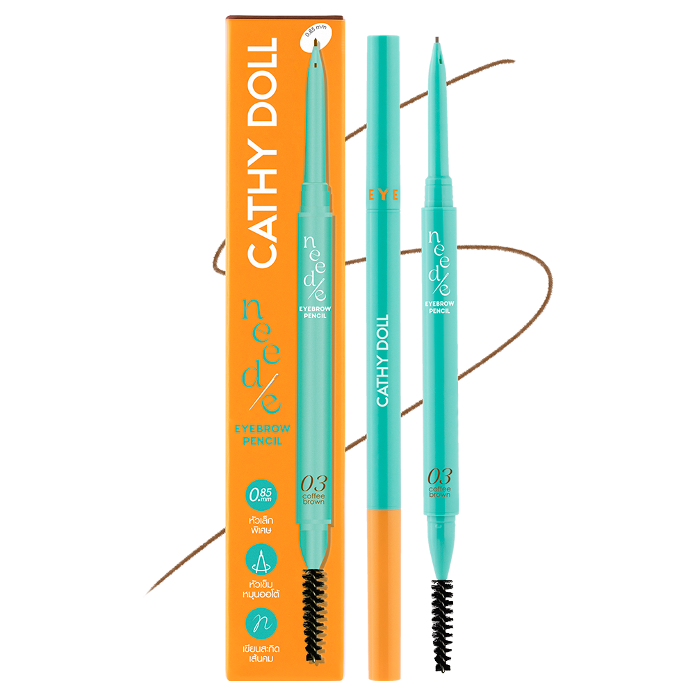 ニードルアイブロウペンシル 03 COFFEE BROWN