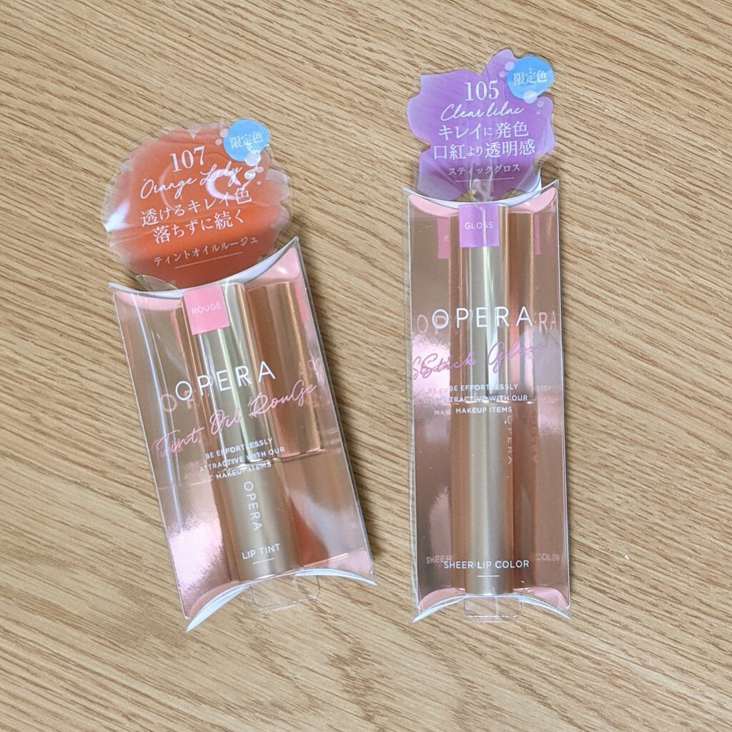 オペラ シアーリップカラー RN/OPERA/リップグロスを使ったクチコミ（1枚目）