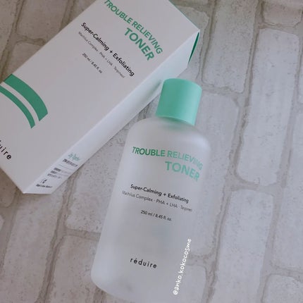 トラブルリリービングトナー/reduire /化粧水を使ったクチコミ(1枚目)