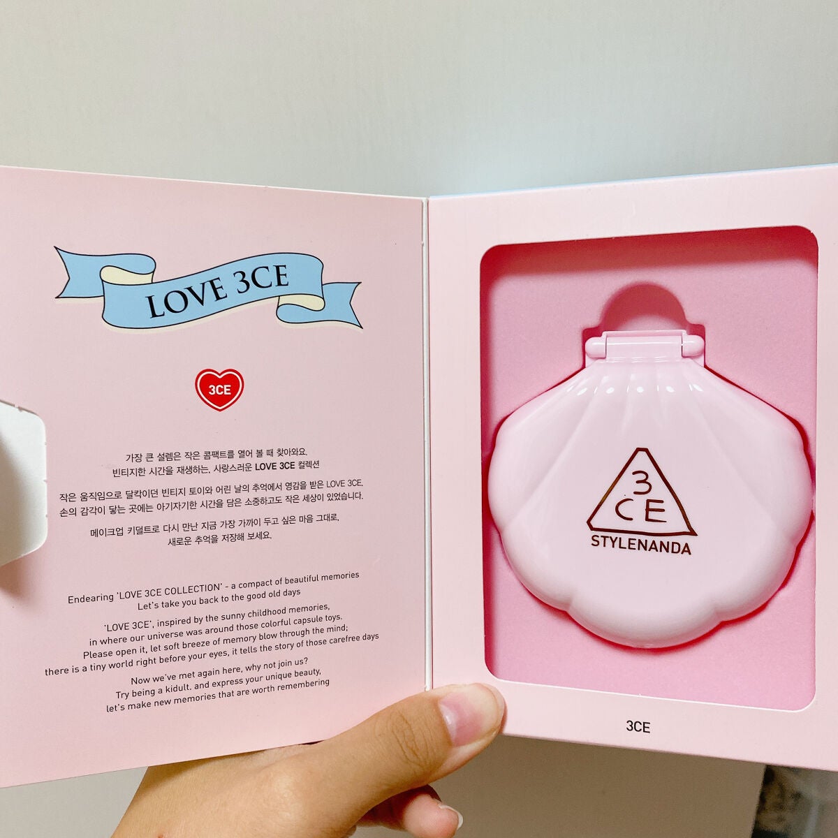 LOVE 3CE BABY GLOW CUSHION/3CE/クッションファンデーションを使ったクチコミ(1枚目)