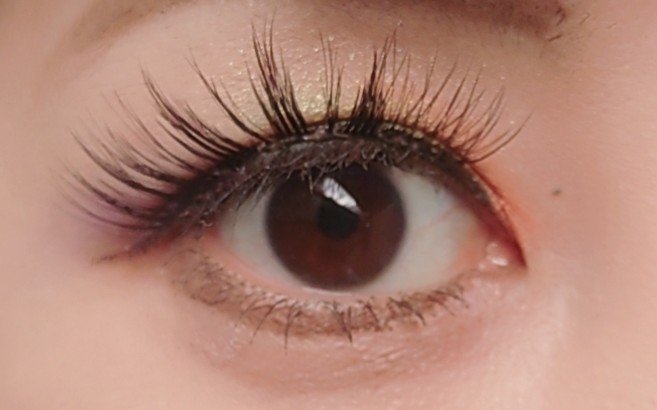 アイラッシュ No.2 SWEET GIRLY/ドーリーウインク/つけまつげを使ったクチコミ（1枚目）