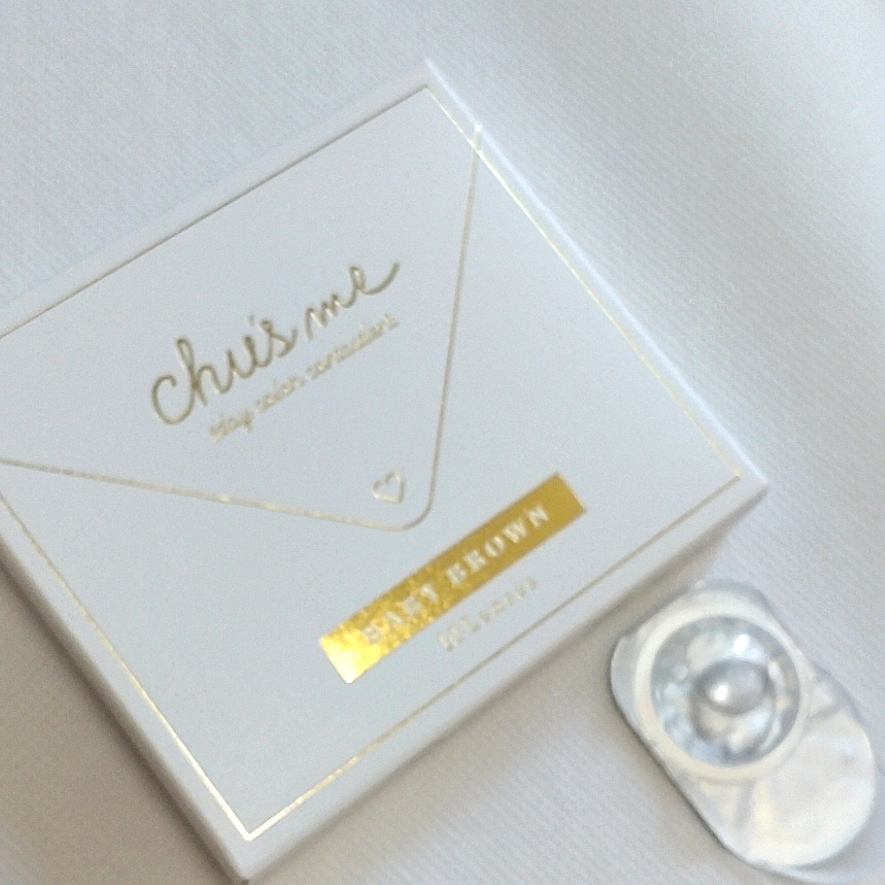 Chu's me 1day/Chu's me/ワンデー（１DAY）カラコンを使ったクチコミ（1枚目）