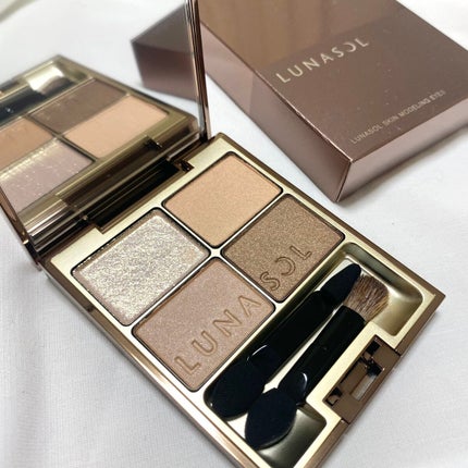 スキンモデリングアイズ/LUNASOL/アイシャドウパレットを使ったクチコミ(2枚目)