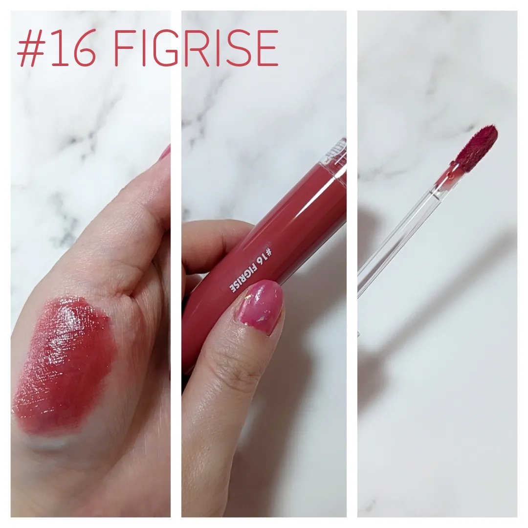 グラスティングウォーターティント/rom&nd/リップティントを使ったクチコミ（2枚目）