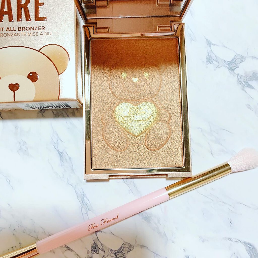 テディ ベア ブロンザー /Too Faced/ブロンザーを使ったクチコミ（2枚目）